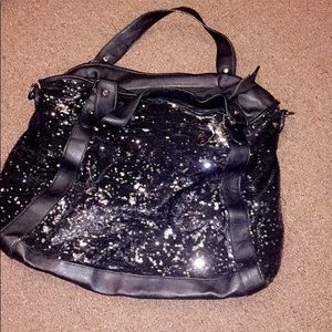 Sequin purse